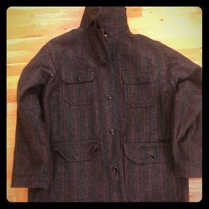 Men’s wool rich vintage winter jacket